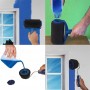 5/6pcs Paint Roller Brush Set Home Wall Painting Edger Long Handle Tool Kit