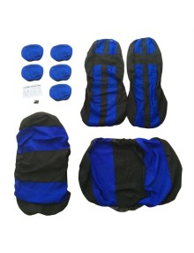 9pcs Car Front&Rear Seat Cover Car Accessories Universal for Five-Seat Cars