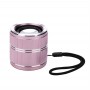 Bluetooth speaker wireless bluetooth mini speaker outdoor portable bluetooth speaker pink